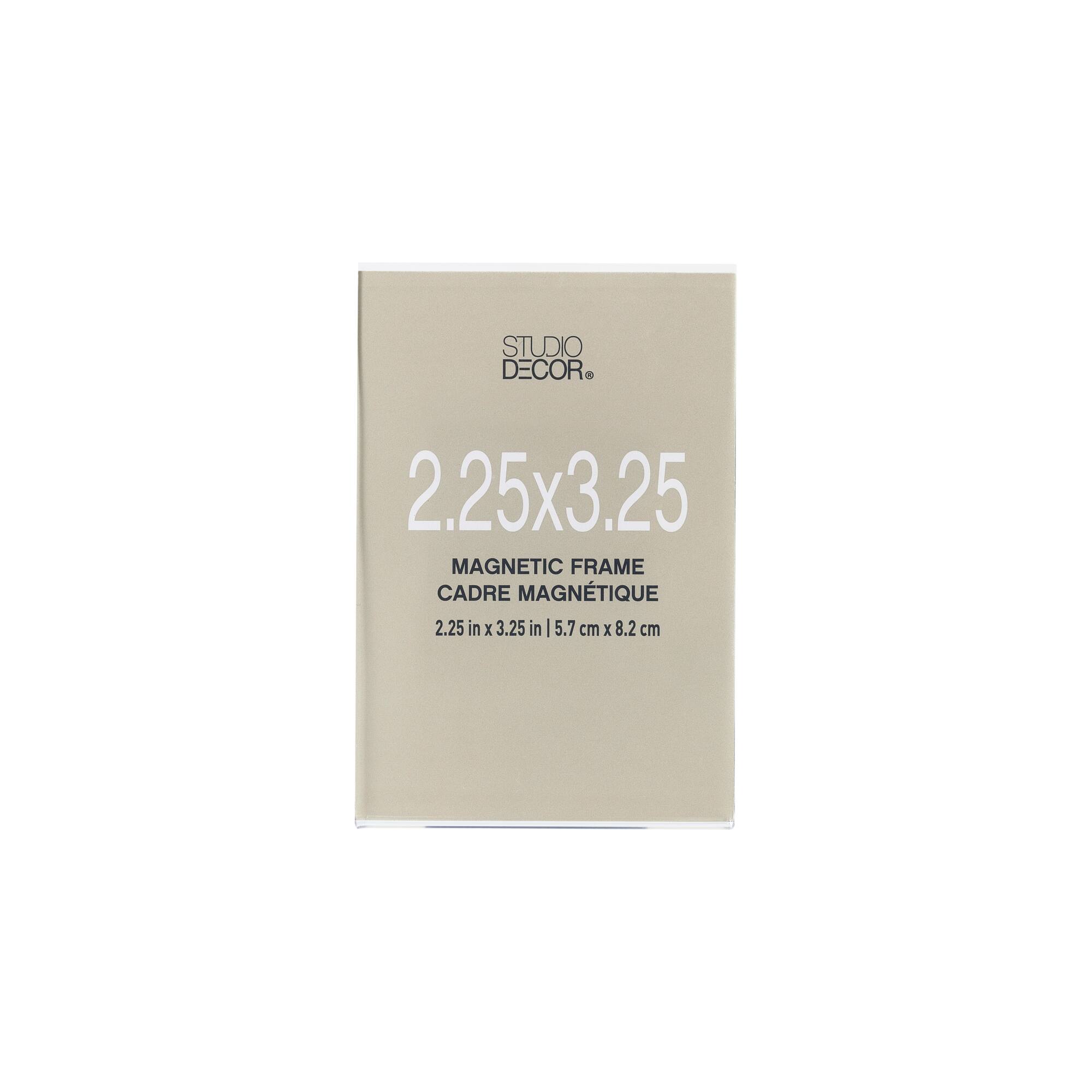 36 Pack: Acrylic 2" x 3" Magnet Frame, Basics by Studio Décor®